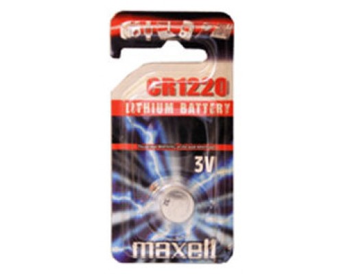 PILA BOTON LITIO CR-1220 MAXELL BL.1
